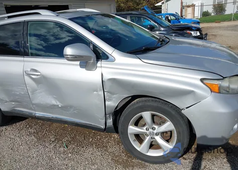 2012 Lexus Rx 350 from USA, damaged, VIN 2T2BK1BA0CC133930